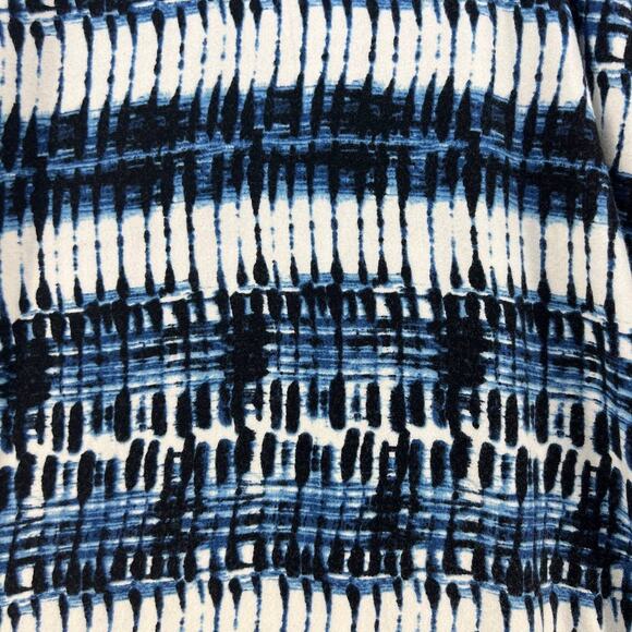 Athleta Swing Dress Shabori Tie Dye Women’s Size Small Blue and White - Picture 2 of 10